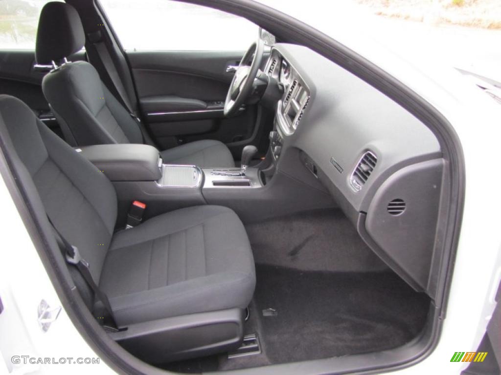 Black Interior 2011 Dodge Charger SE Photo #45674876