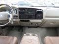 Castano Brown Leather 2005 Ford F250 Super Duty King Ranch Crew Cab Dashboard