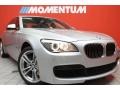 Titanium Silver Metallic 2011 BMW 7 Series 740i Sedan