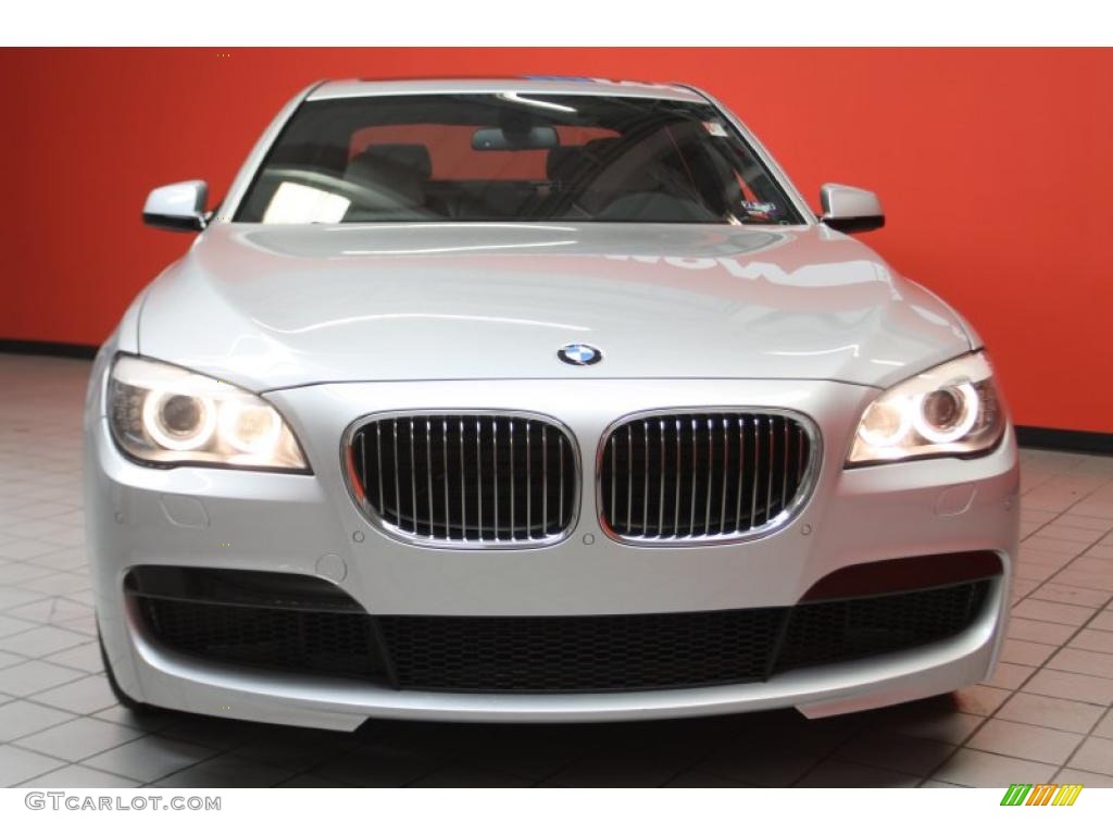 Titanium Silver Metallic 2011 BMW 7 Series 740i Sedan Exterior Photo #45678806