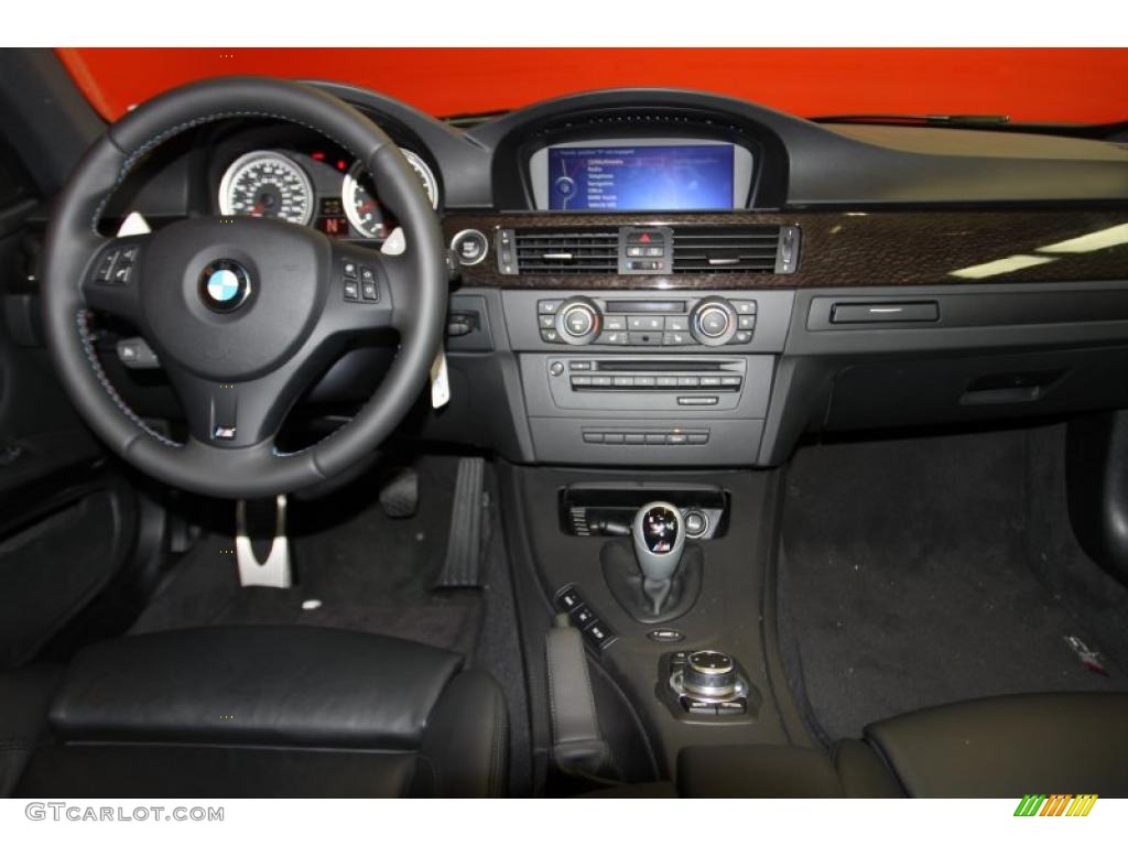 2011 BMW M3 Coupe Black Novillo Leather Dashboard Photo #45678918