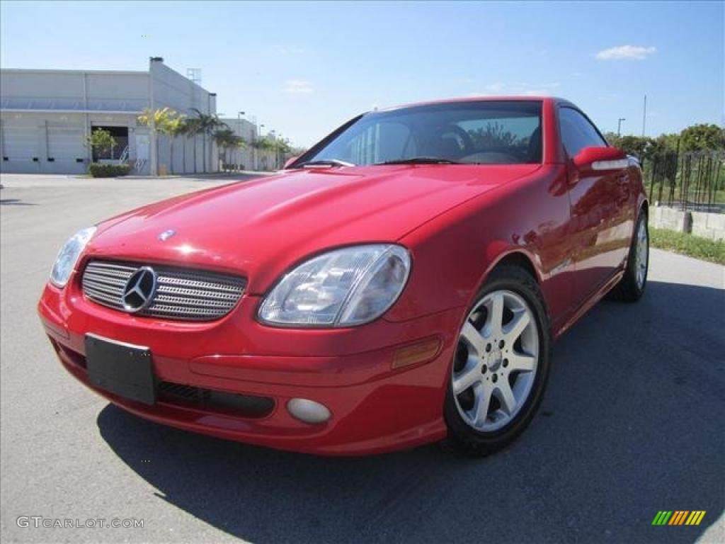 Magma Red 2004 Mercedes-Benz SLK 230 Kompressor Roadster Exterior Photo #45680062