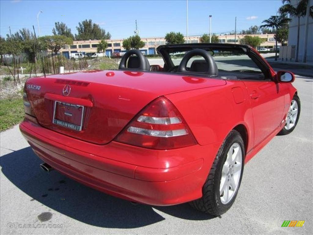 Magma Red 2004 Mercedes-Benz SLK 230 Kompressor Roadster Exterior Photo #45680075