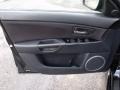 Black 2009 Mazda MAZDA3 s Touring Hatchback Door Panel