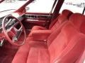 Red 1990 Oldsmobile Eighty-Eight Royale Interior Color