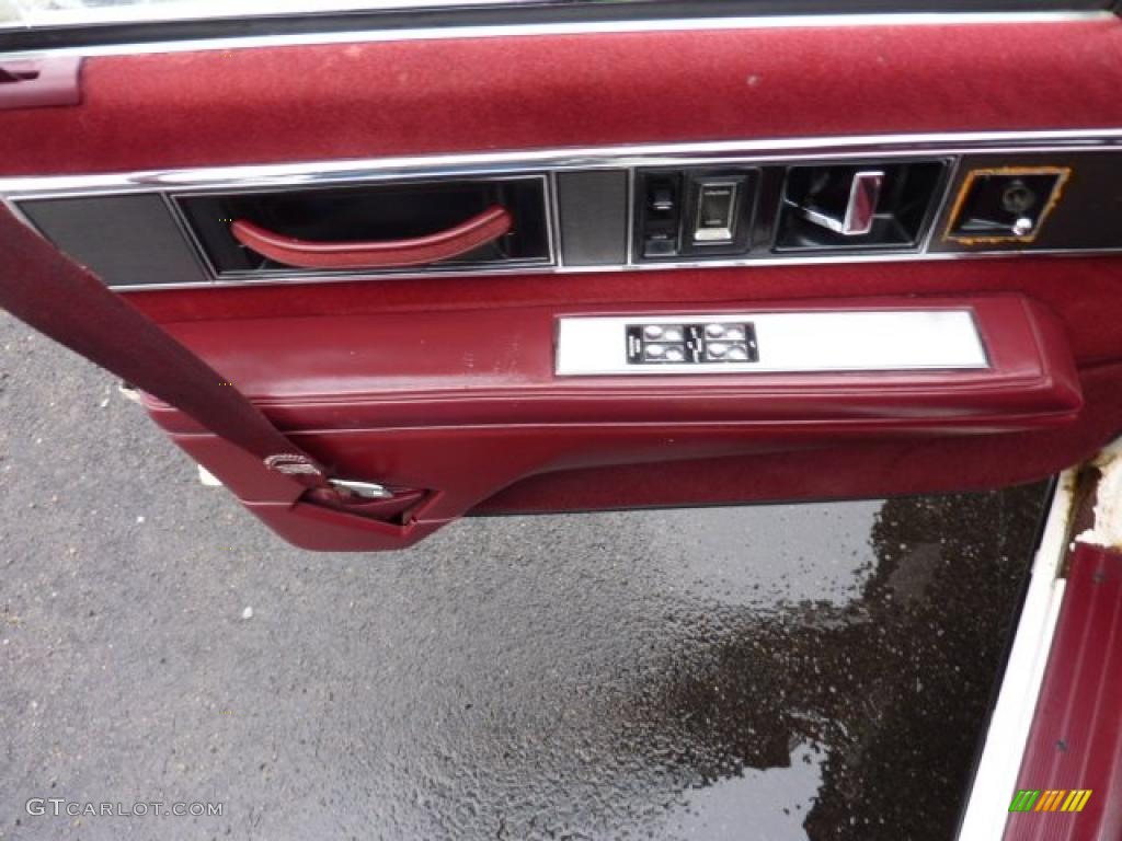 1990 Oldsmobile Eighty-Eight Royale Red Door Panel Photo #45681090