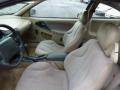 Neutral 1998 Chevrolet Cavalier Coupe Interior Color