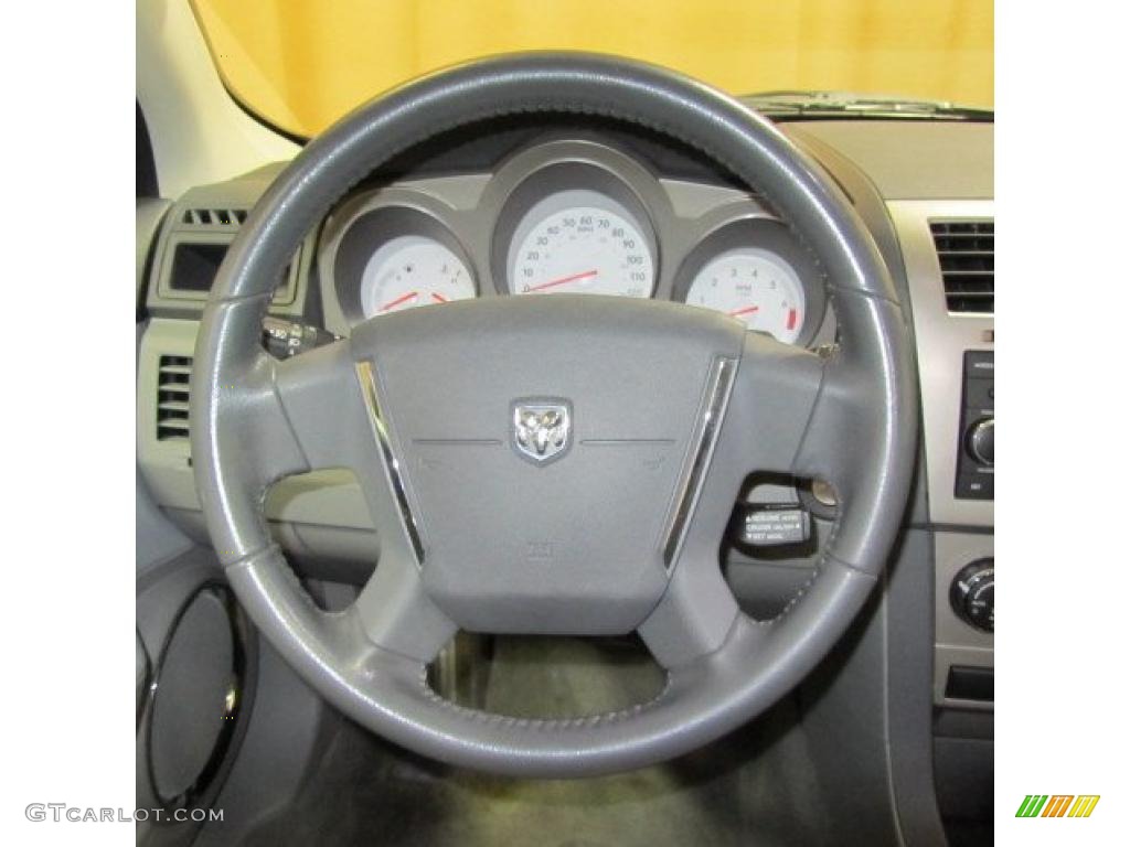 2008 Avenger R/T - Bright Silver Metallic / Dark Slate Gray/Light Slate Gray photo #3