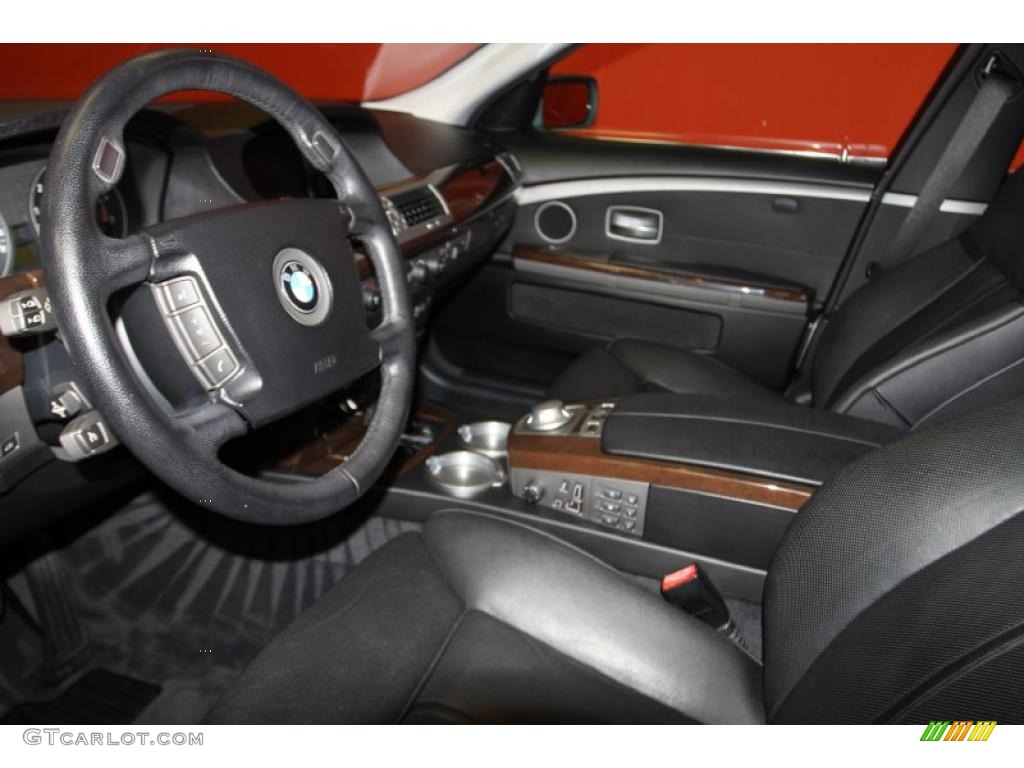 2003 7 Series 745i Sedan - Titanium Grey Metallic / Black/Black photo #41