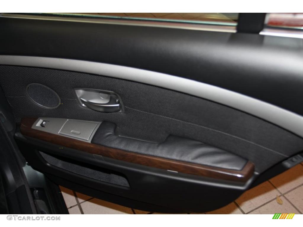 2003 7 Series 745i Sedan - Titanium Grey Metallic / Black/Black photo #50