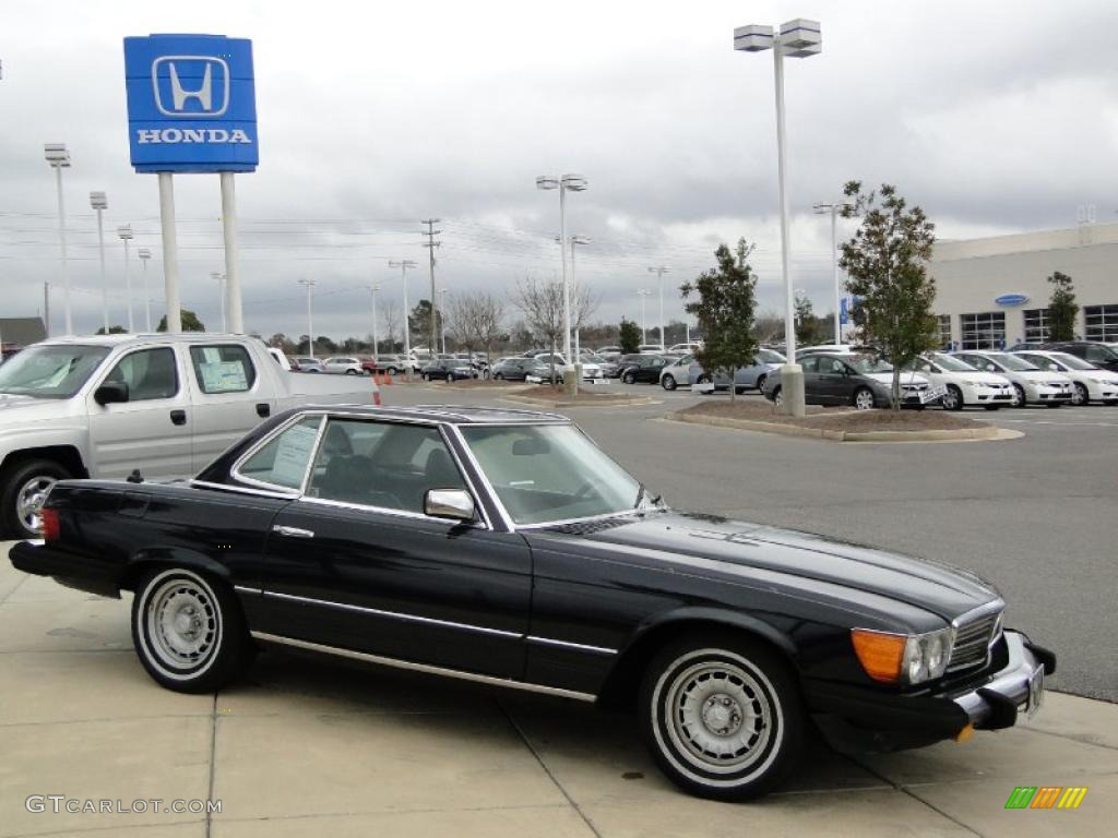 Midnight Blue 1984 Mercedes-Benz SL Class 380 SL Roadster Exterior Photo #45684823