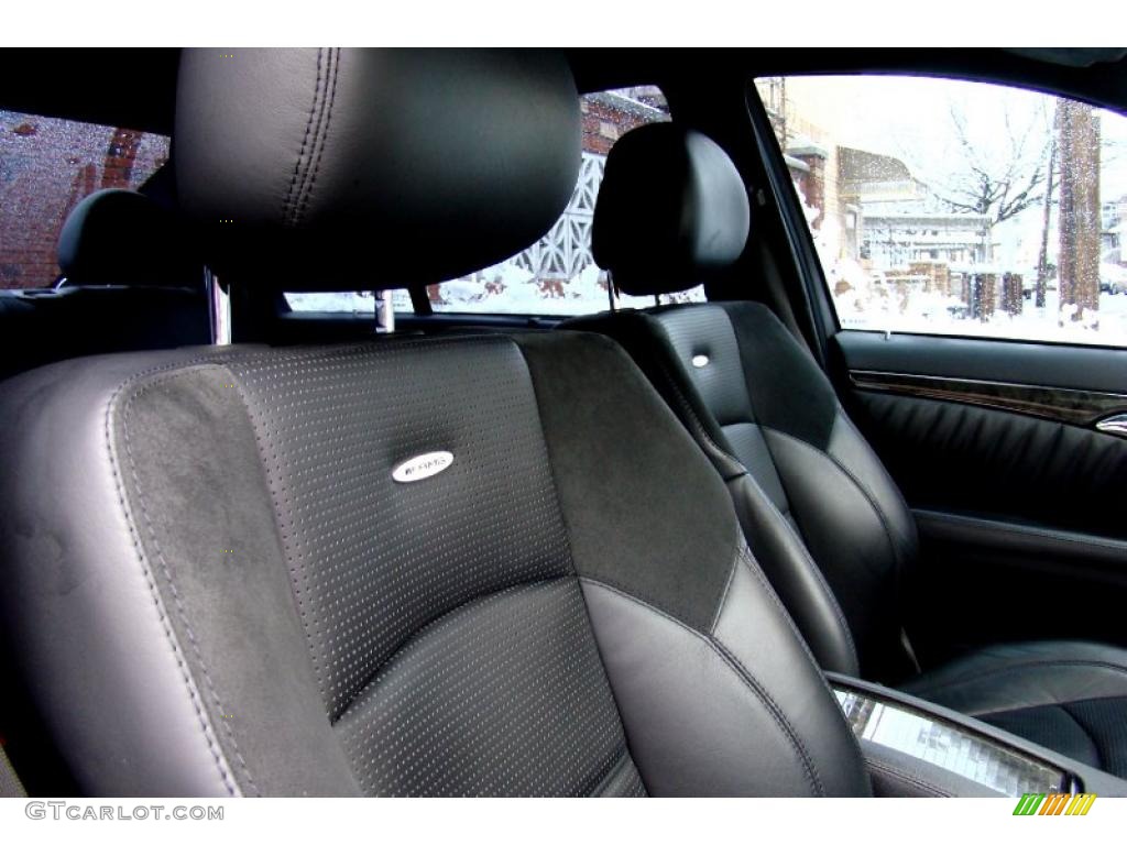 Black Interior 2007 Mercedes-Benz E 63 AMG Sedan Photo #45685115