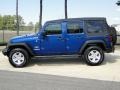 Deep Water Blue Pearl - Wrangler Unlimited X 4x4 Photo No. 8