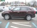 2011 Dark Cherry Kia Sorento LX V6 AWD  photo #6