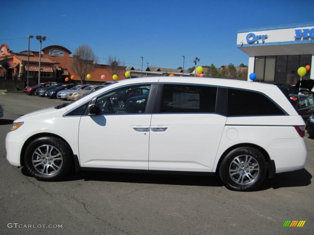 Taffeta White 2011 Honda Odyssey EX-L Exterior Photo #45691860