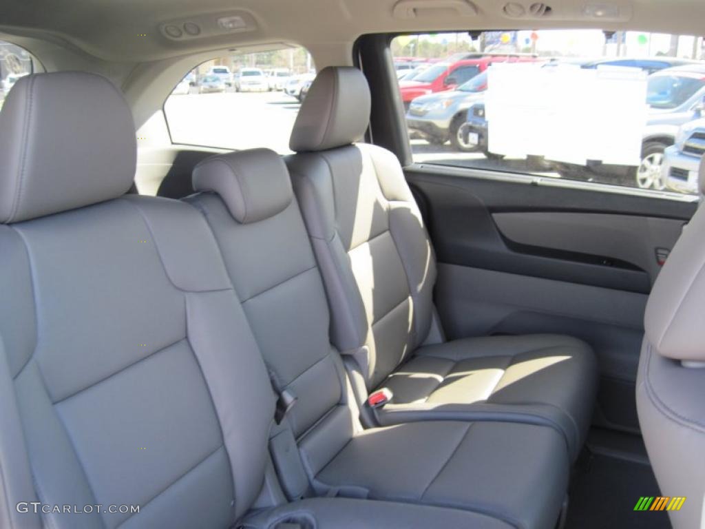 Gray Interior 2011 Honda Odyssey EX-L Photo #45692328