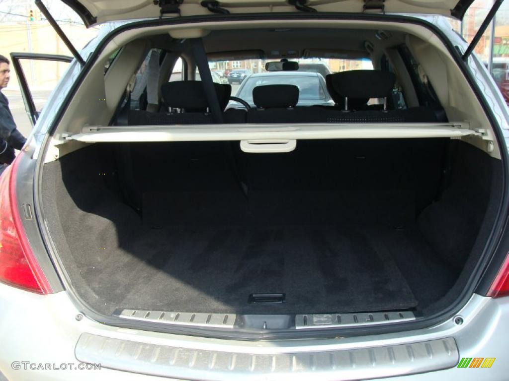 2007 Murano S AWD - Brilliant Silver Metallic / Charcoal photo #26