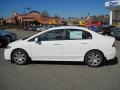 Taffeta White - Civic LX Sedan Photo No. 2