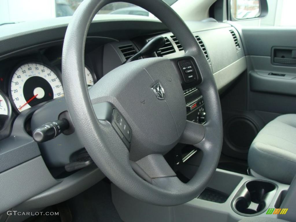 2004 Dodge Durango ST 4x4 Medium Slate Gray Steering Wheel Photo #45692832