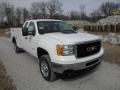 Summit White 2011 GMC Sierra 2500HD Work Truck Extended Cab Chassis Exterior