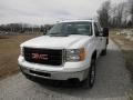 Summit White - Sierra 2500HD Work Truck Extended Cab Chassis Photo No. 3