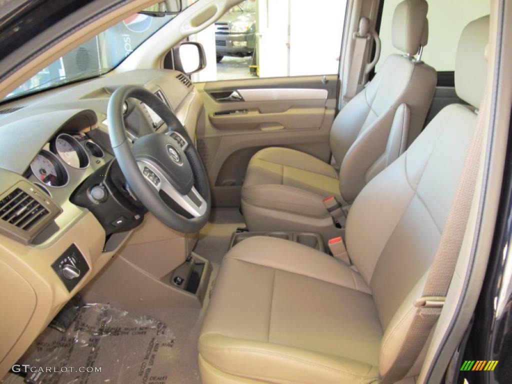 Sierra Stone Interior 2011 Volkswagen Routan SE Photo #45693764