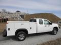 2011 Summit White GMC Sierra 2500HD Work Truck Extended Cab Chassis  photo #16