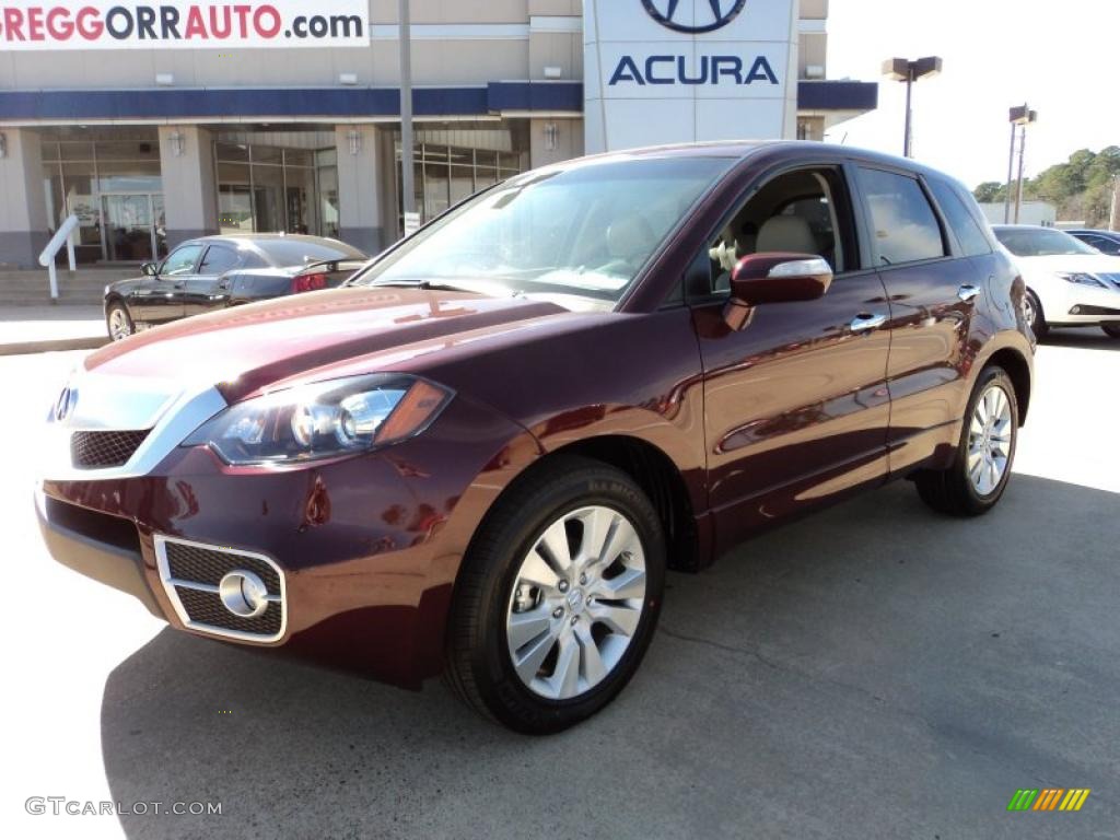 2011 RDX Technology SH-AWD - Basque Red Pearl / Taupe photo #1