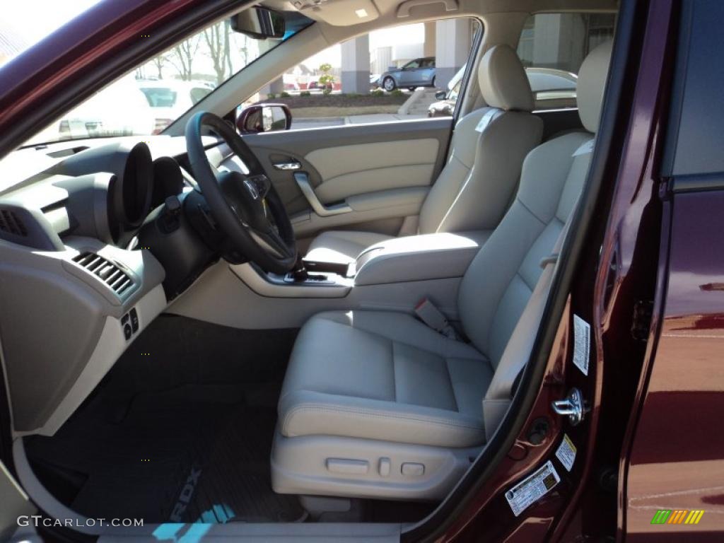 Taupe Interior 2011 Acura RDX Technology SH-AWD Photo #45695060