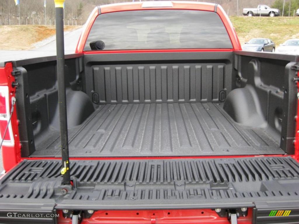 2011 F150 XLT SuperCrew 4x4 - Race Red / Steel Gray photo #11