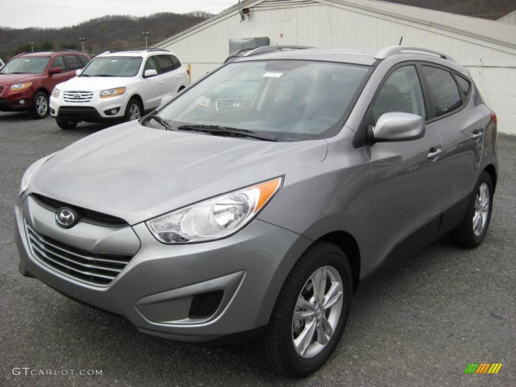 Graphite Gray 2011 Hyundai Tucson GLS Exterior Photo #45695312