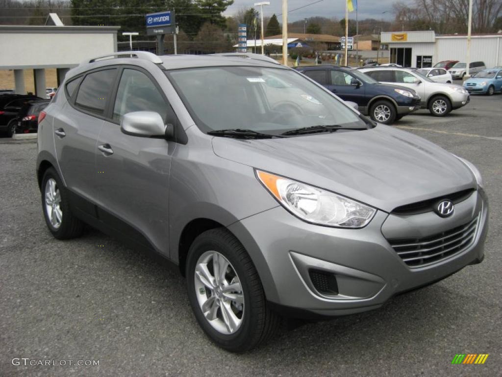 Graphite Gray 2011 Hyundai Tucson GLS Exterior Photo #45695336