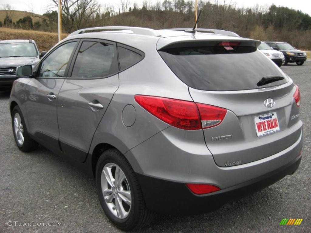 Graphite Gray 2011 Hyundai Tucson GLS Exterior Photo #45695388