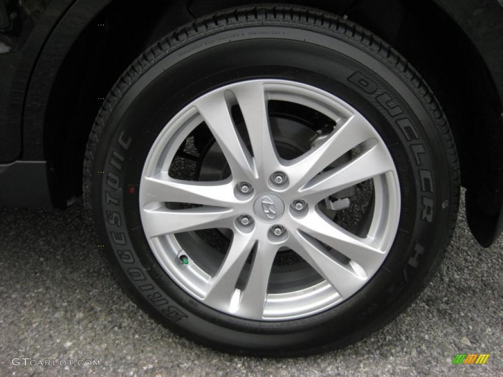 2011 Hyundai Santa Fe Limited AWD Wheel Photo #45696036