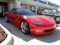 2009 Victory Red Chevrolet Corvette Coupe  photo #2