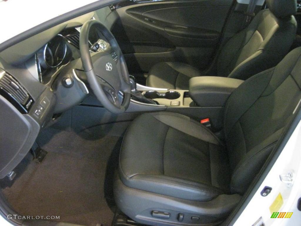 Black Interior 2011 Hyundai Sonata Limited 2 0t Photo