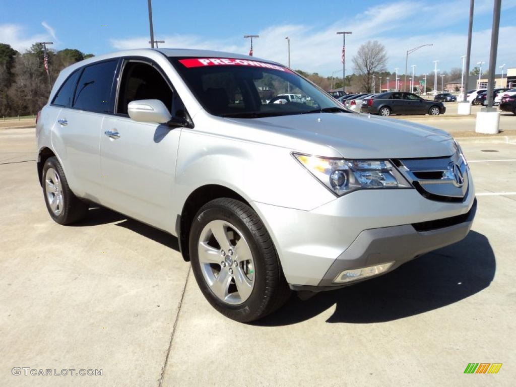 Billet Silver Metallic 2009 Acura MDX Standard MDX Model Exterior Photo #45696913