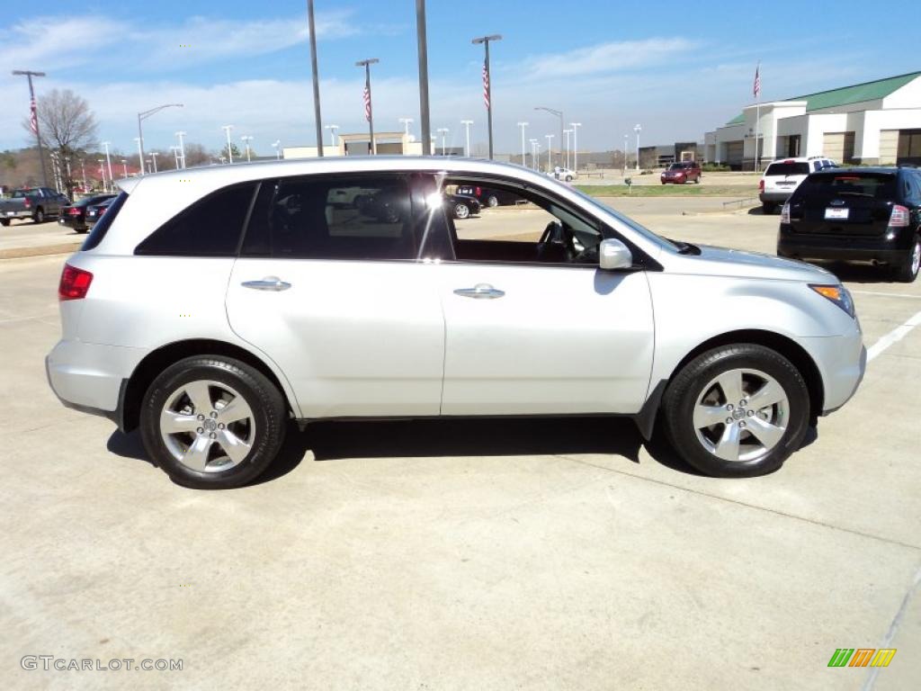 Billet Silver Metallic 2009 Acura MDX Standard MDX Model Exterior Photo #45696921