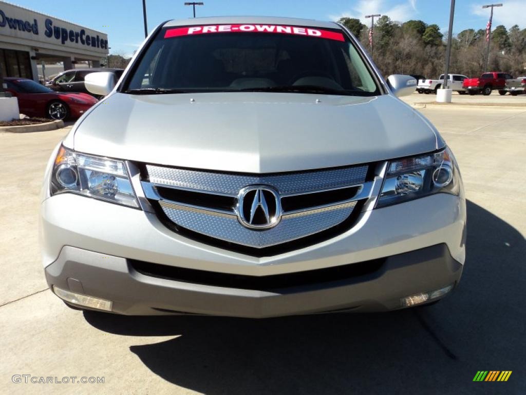 Billet Silver Metallic 2009 Acura MDX Standard MDX Model Exterior Photo #45696925
