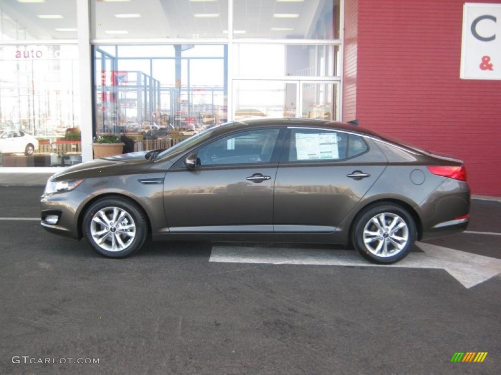 2011 Optima EX - Metal Bronze / Beige photo #2