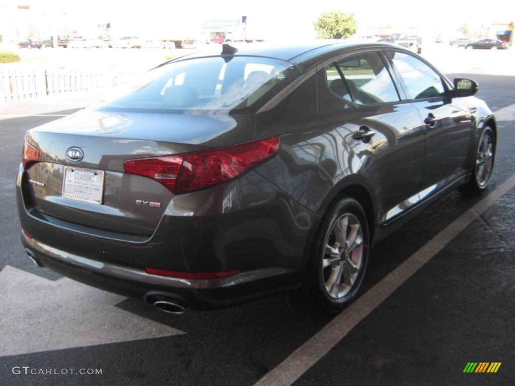 2011 Optima EX - Metal Bronze / Beige photo #5