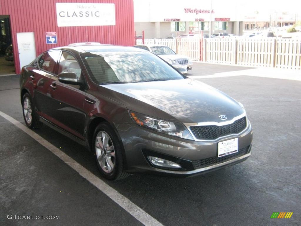 2011 Optima EX - Metal Bronze / Beige photo #7