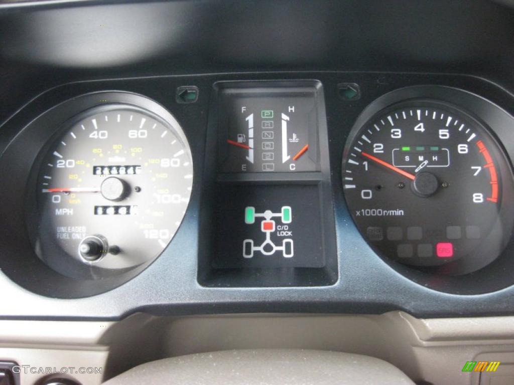 1999 Mitsubishi Montero 4x4 Gauges Photos