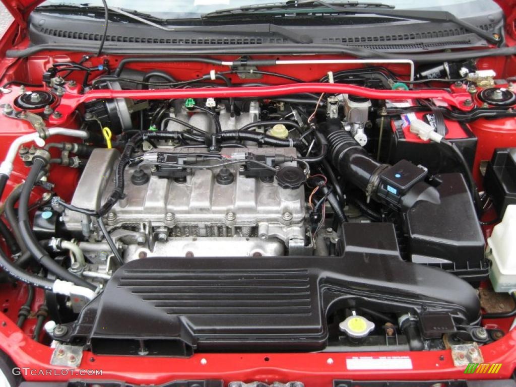 1998 mazda protege lx engine size