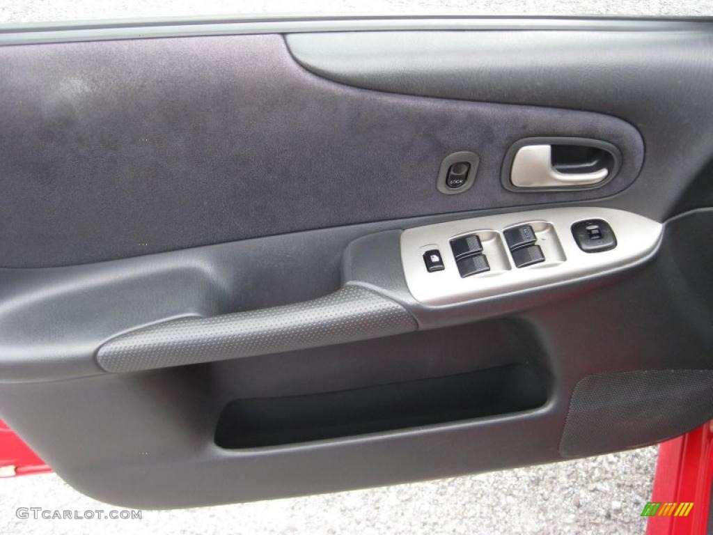 2002 Mazda Protege 5 Wagon Off Black Door Panel Photo #45697557