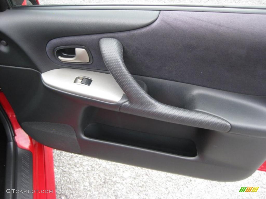 2002 Protege 5 Wagon - Classic Red / Off Black photo #21