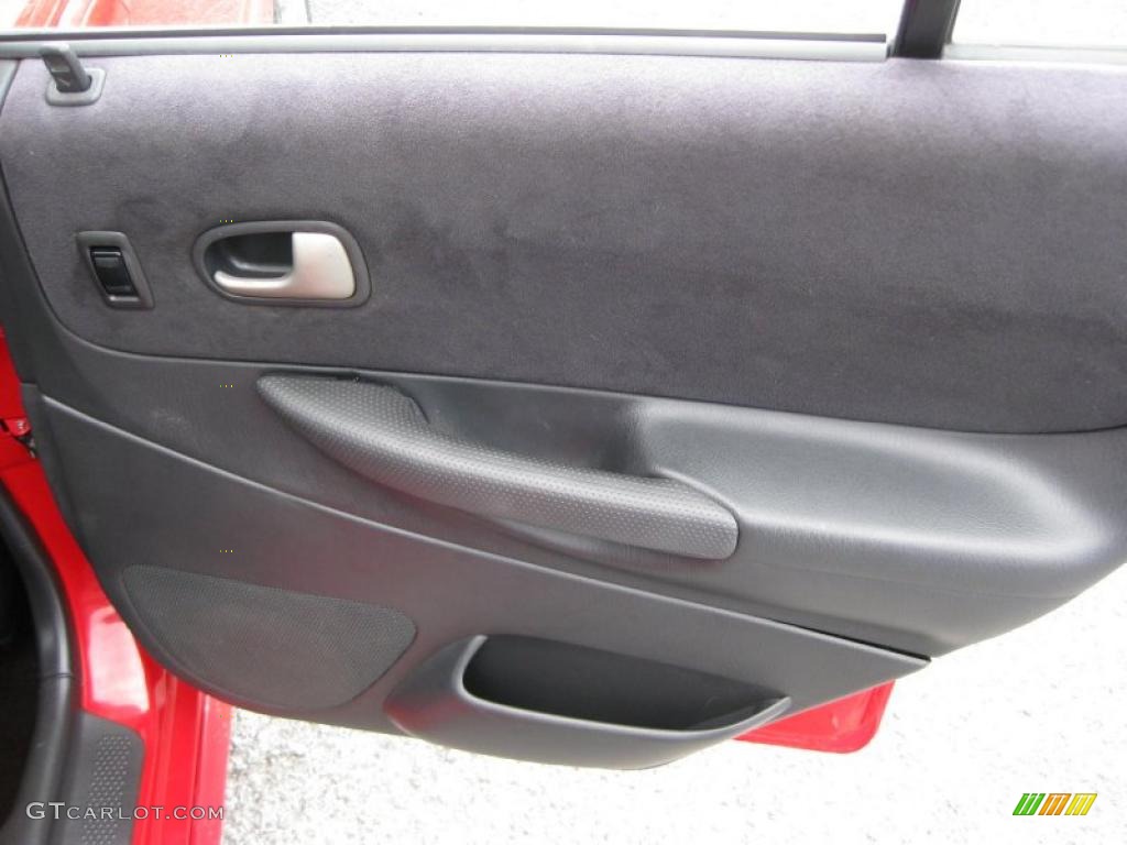 2002 Protege 5 Wagon - Classic Red / Off Black photo #24