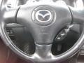 2002 Mazda Protege Off Black Interior Controls Photo