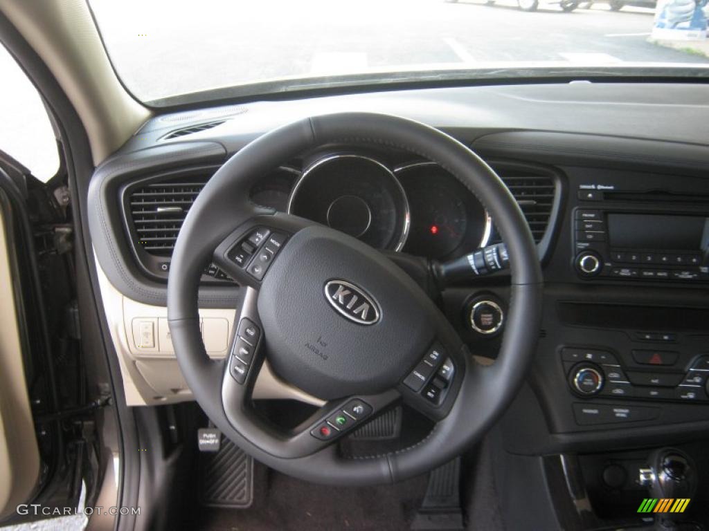 2011 Optima EX - Metal Bronze / Beige photo #10