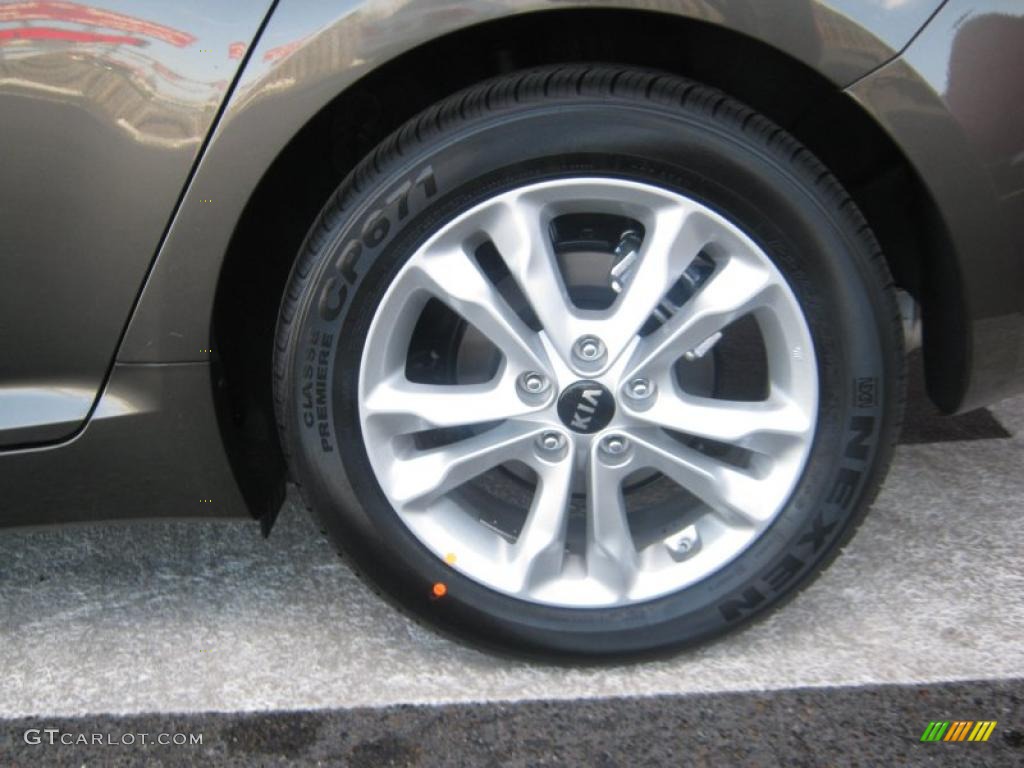 2011 Optima EX - Metal Bronze / Beige photo #24